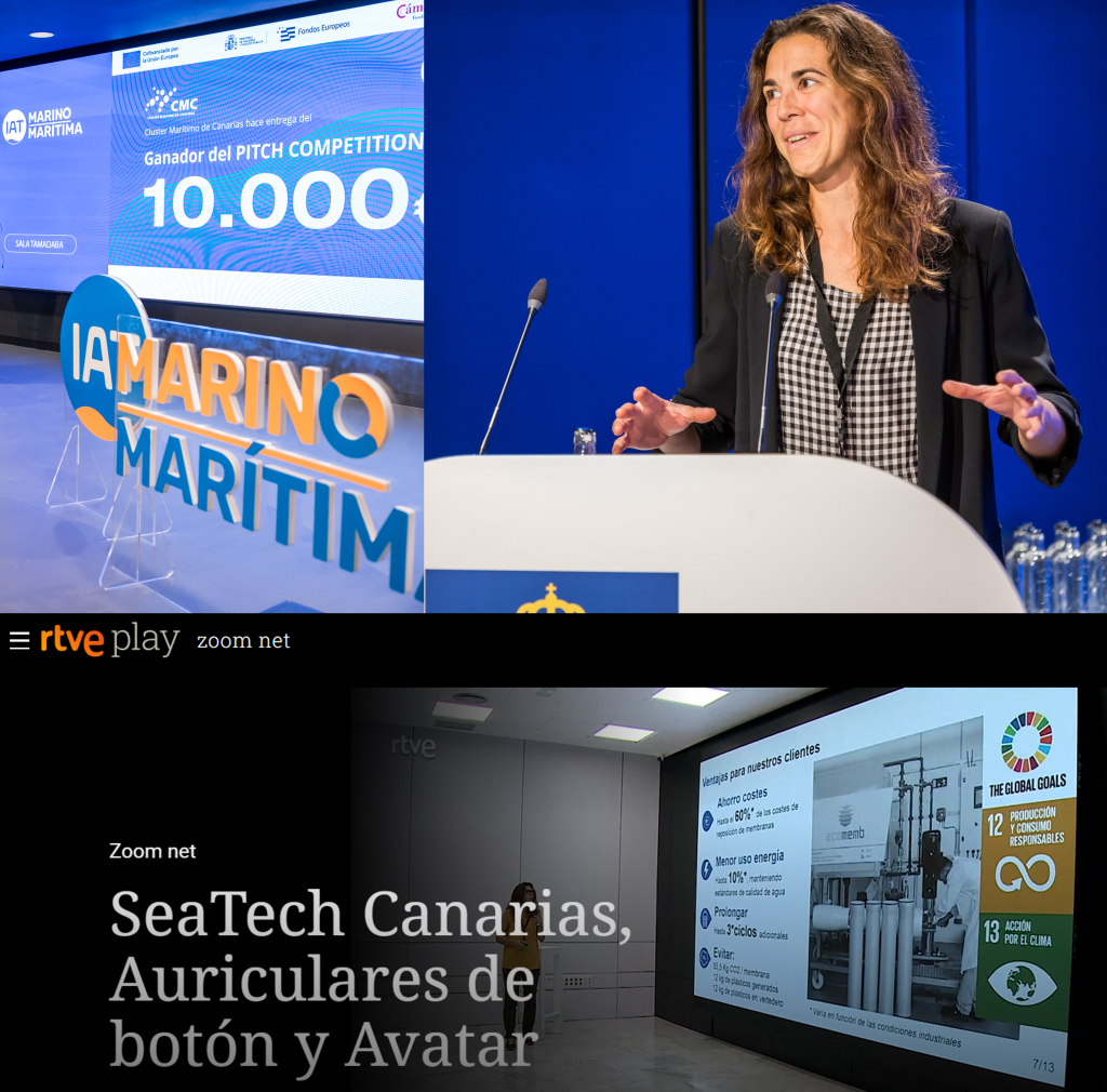 Programa Zoom Net cubre el evento Sea Tech Canarias Summit «El impacto de la Inteligencia Artificial en el ámbito marino-marítimo» organizado por IAT Marino marítima 